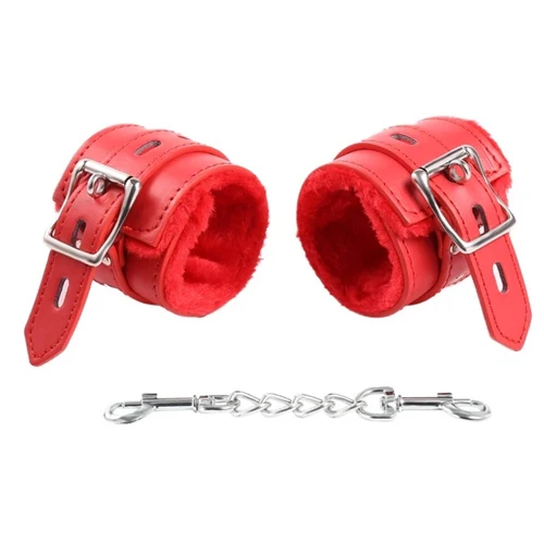 Fluffy Leather Cuffs - Image 7