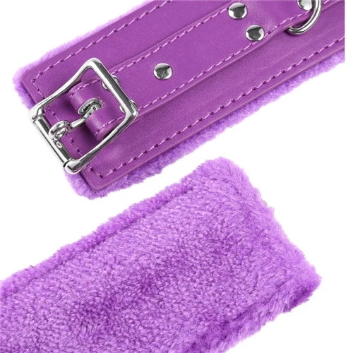 Fluffy Leather Cuffs - Image 8